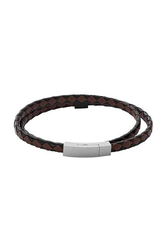 Кожаный браслет Skagen SKJM0185998 золотой AA00