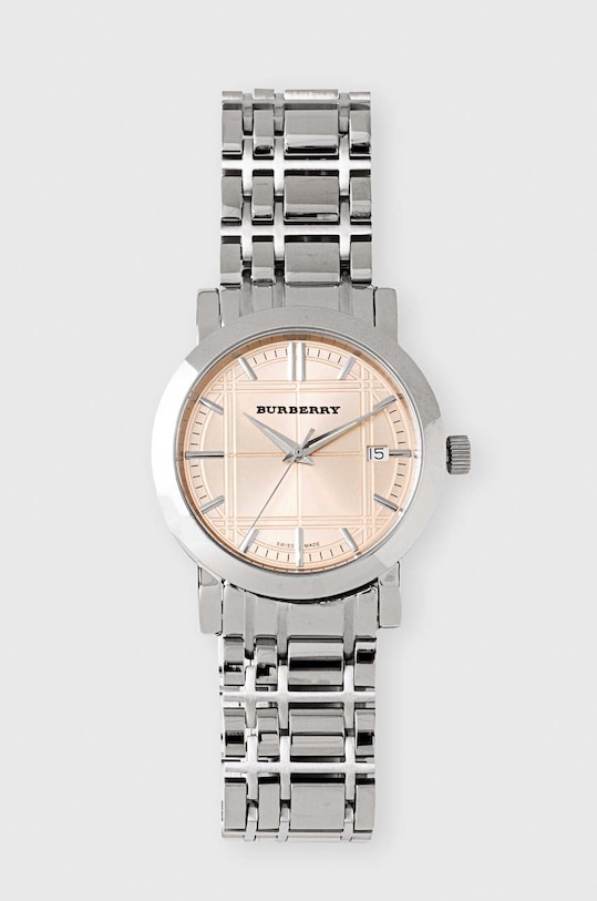 Hodinky Burberry stříbrná BU1352