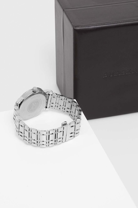 Hodinky Burberry BU1352 stříbrná AA00