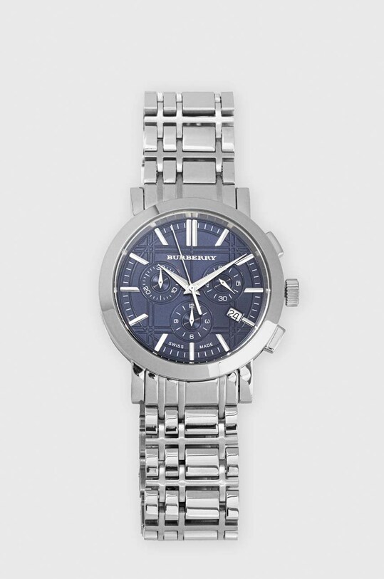 Burberry zegarek srebrny BU1360