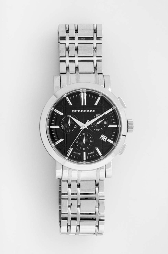 Hodinky Burberry stříbrná BU1391