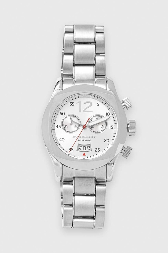 Burberry zegarek srebrny BU7639