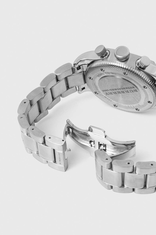 Burberry zegarek BU7639 srebrny AA00