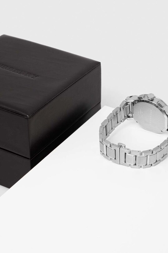 Ρολόι Burberry BU9363 ασημί AA00