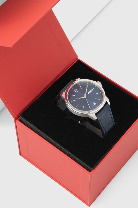 Doplňky Hodinky HUGO 1530064 námořnická modř