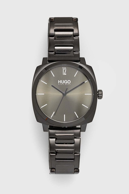 HUGO zegarek czarny 1530081