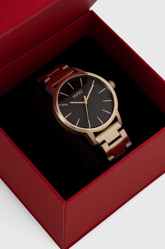 Akcesoria HUGO zegarek 1530142 złoty