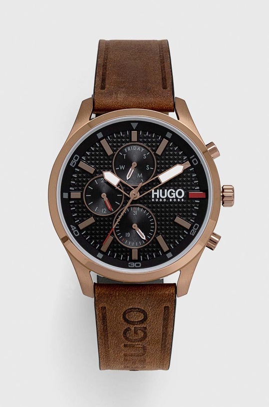 Hodinky HUGO hnedá 1530162