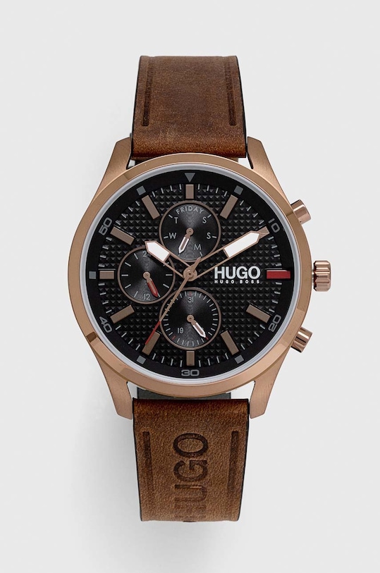 Hodinky HUGO hnedá 1530162