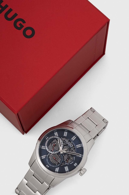 Akcesoria HUGO zegarek 1530191 srebrny