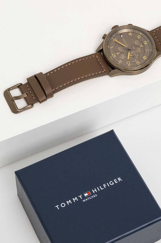 Tommy Hilfiger zegarek Axel 1792005 brązowy AA00