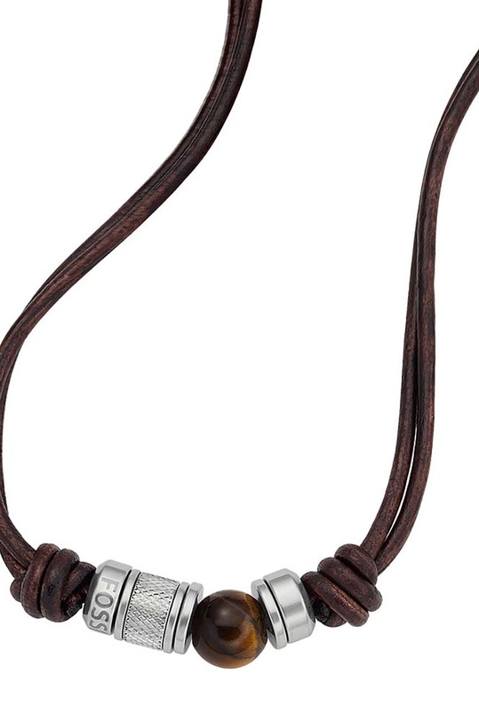Аксесоари Колие Fossil JF04204040 сребърен