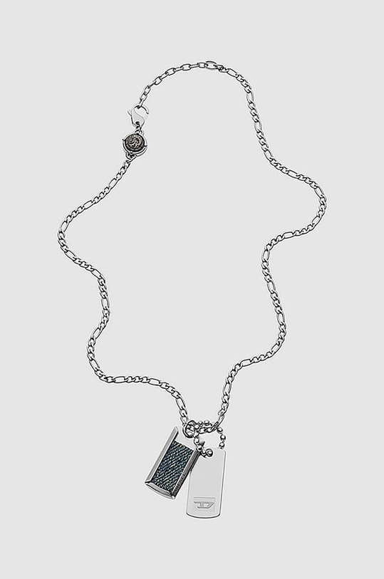 Akcesoria Diesel naszyjnik DX1246040 srebrny