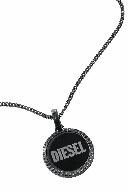 Diesel colier argintiu DX1362060