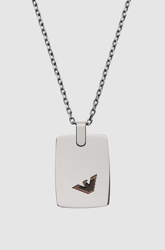 Emporio Armani naszyjnik brązowy EGS2471040