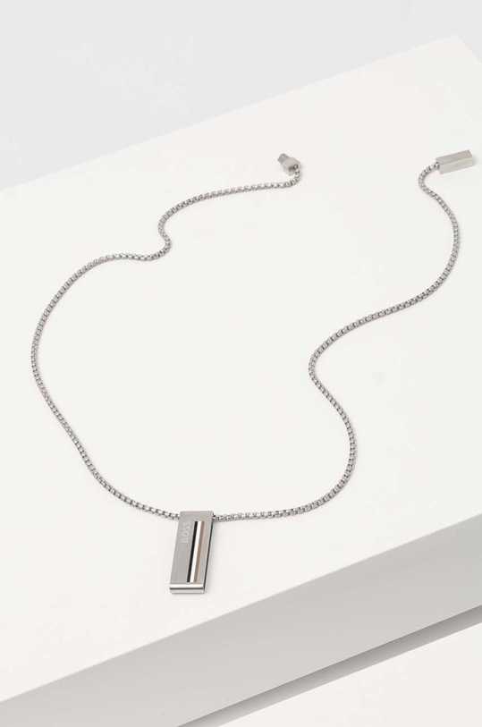 BOSS colier argintiu 1580361