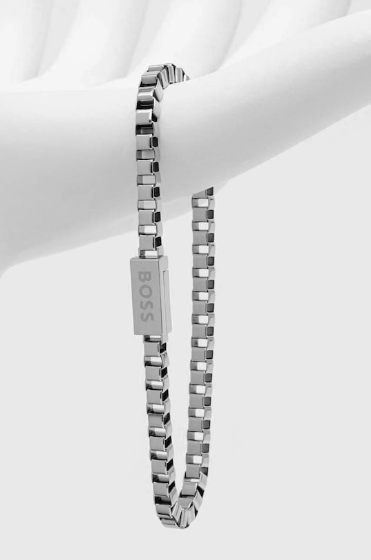 BOSS bransoletka srebrny 1580288