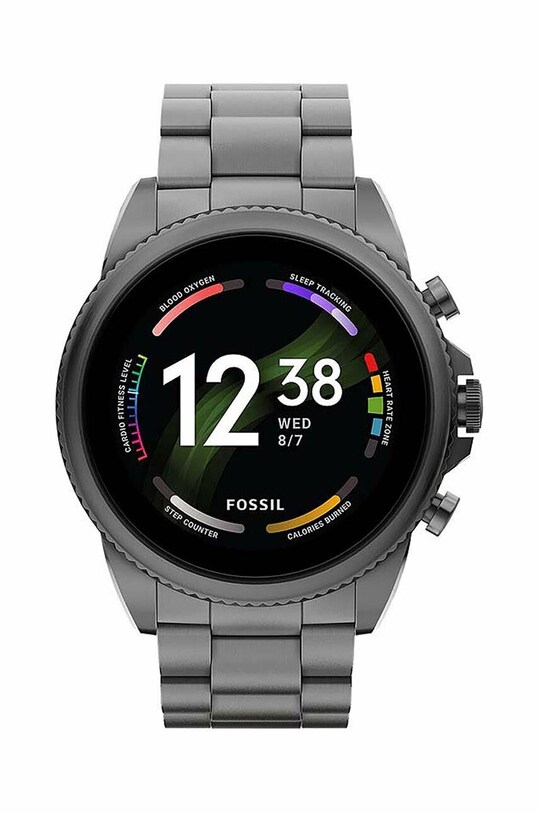 Smart hodinky Fossil sivá FTW4059