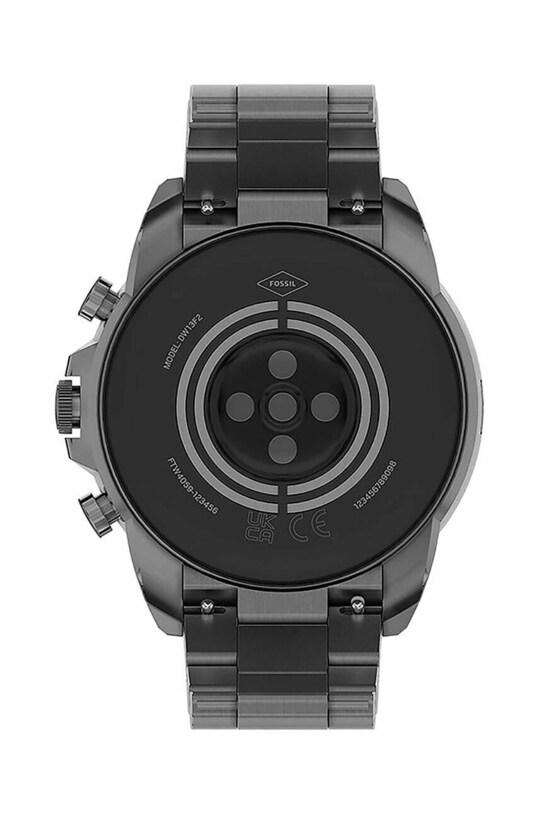 Smart hodinky Fossil sivá FTW4059