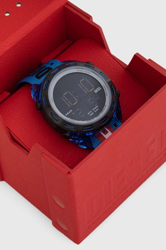 Doplňky Hodinky Diesel DZ1944 modrá