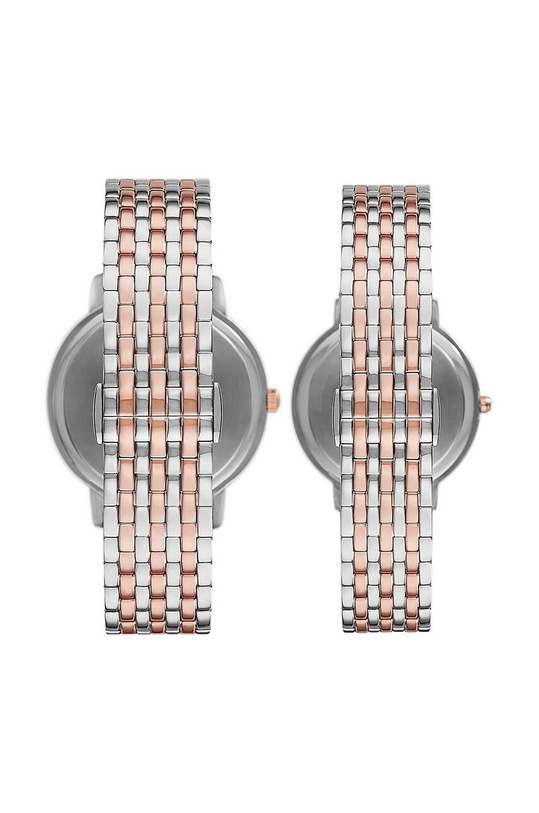 Emporio Armani zestaw zegarków AR90008 AR90008 srebrny AA00