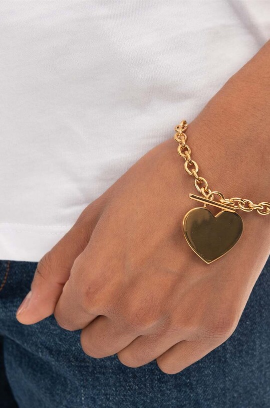 A.P.C. bratara Bracelet Logo Coeur MEACC.M70725 aur AA00