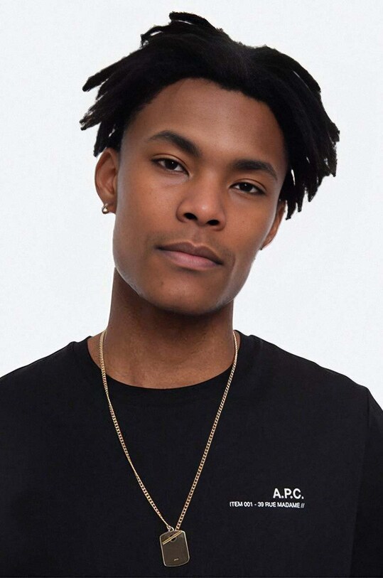 A.P.C. necklace Louison golden MEACC.H70619