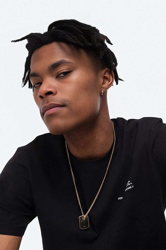 A.P.C. necklace Louison golden MEACC.H70619