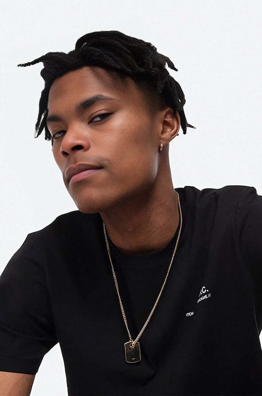 A.P.C. necklace Louison golden MEACC.H70619