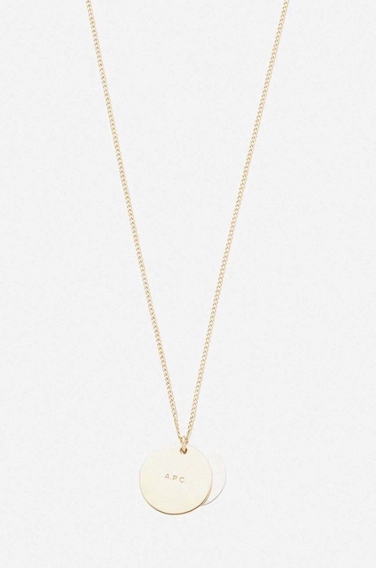 A.P.C. necklace Eloi MEACC.M70682 golden AA00