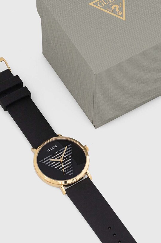 Doplňky Hodinky Guess GW0503G1 černá