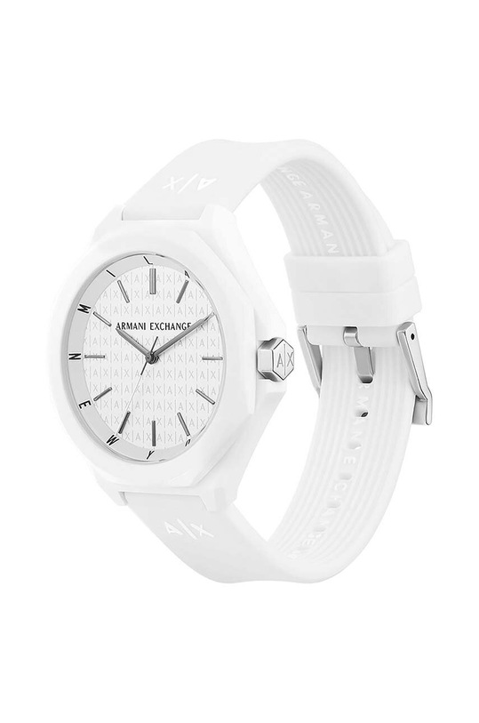 Akcesoria Armani Exchange zegarek AX4602 biały