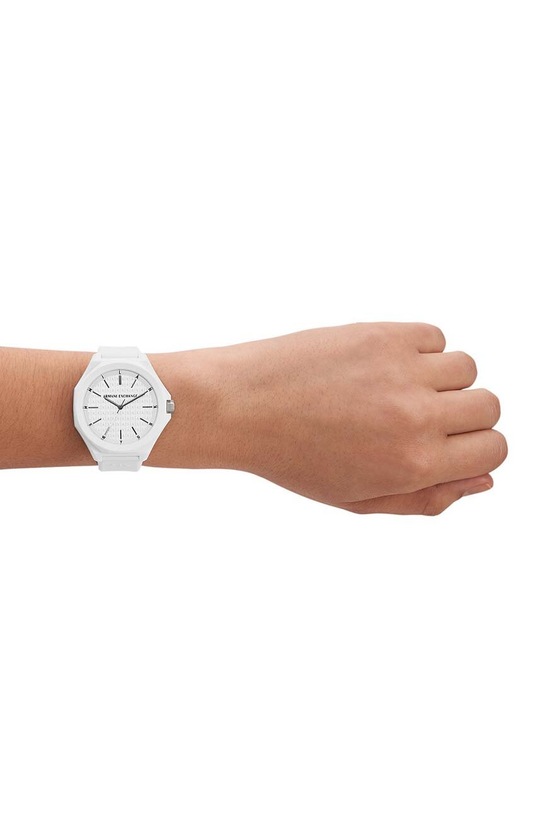 Armani Exchange zegarek AX4602 biały