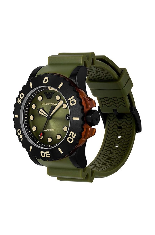 Akcesoria Emporio Armani zegarek AR11540 zielony