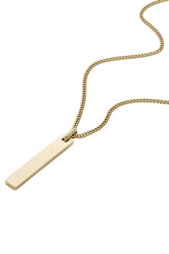 Akcesoria Fossil naszyjnik JF04464710 złoty