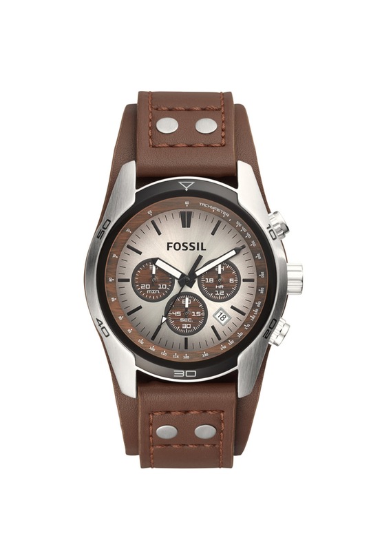 Fossil - Hodinky CH2565 CH2565 hnedá AA00