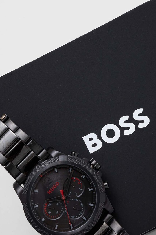 Doplňky Hodinky HUGO 1530296 černá