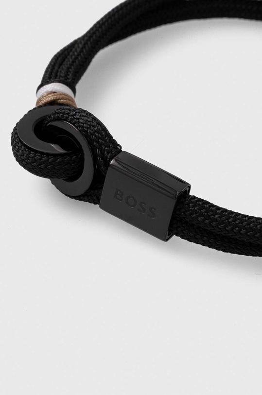 BOSS bransoletka 1580472M czarny AA00