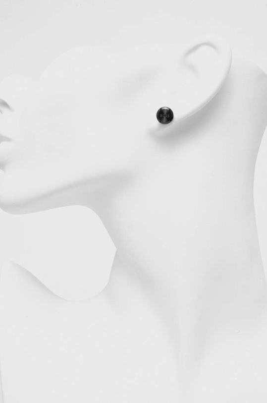 Náušnice BOSS 1580476 čierna AA00