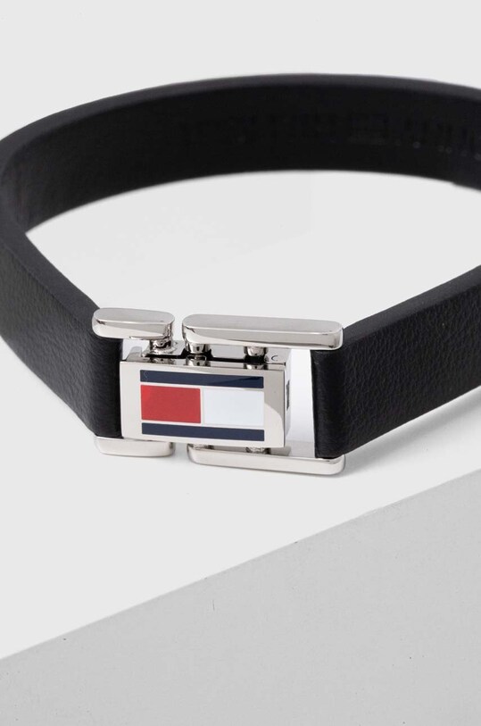 Шкіряний браслет Tommy Hilfiger 2790429 чорний AA00