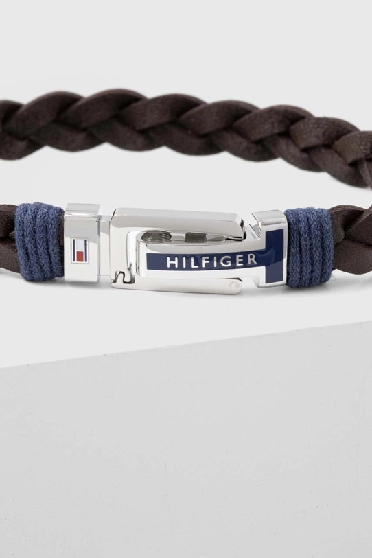 Tommy Hilfiger bransoletka skórzana 2790309 brązowy AA00