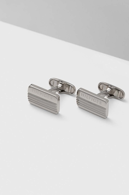 Manžetové gombíky Tommy Hilfiger strieborná 2790333