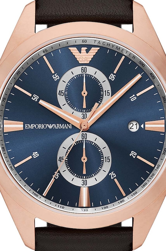 Emporio Armani zegarek AR11554 brązowy AA00