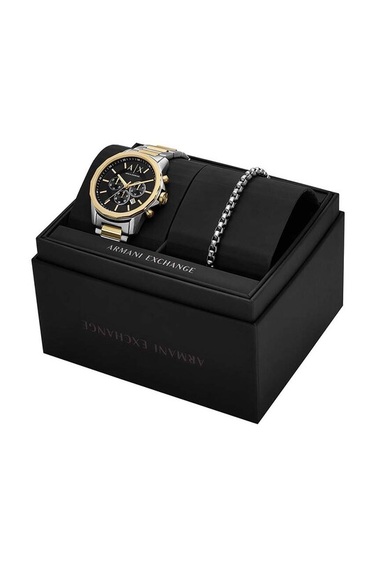 Armani Exchange karóra és karkötő AX7148SET