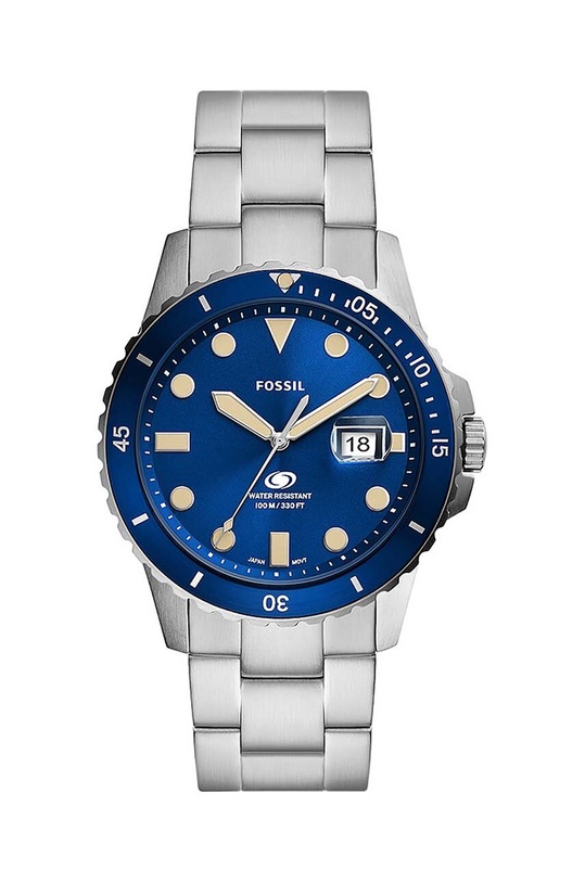 Fossil zegarek srebrny FS5949