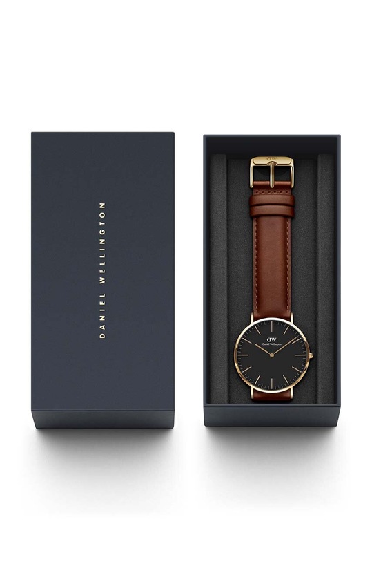 Αξεσουάρ Ρολόι Daniel Wellington Classic 40 St Mawes DW00100543 καφέ