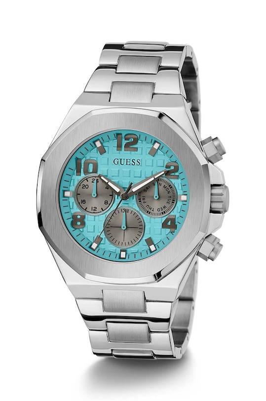 Guess zegarek GW0489G3 srebrny AA00