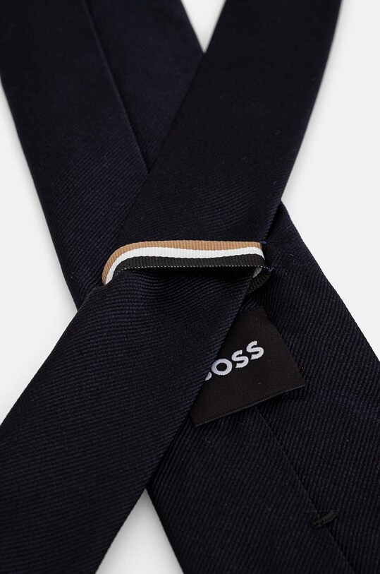 BOSS cravata de matase 50480283 bleumarin AA00