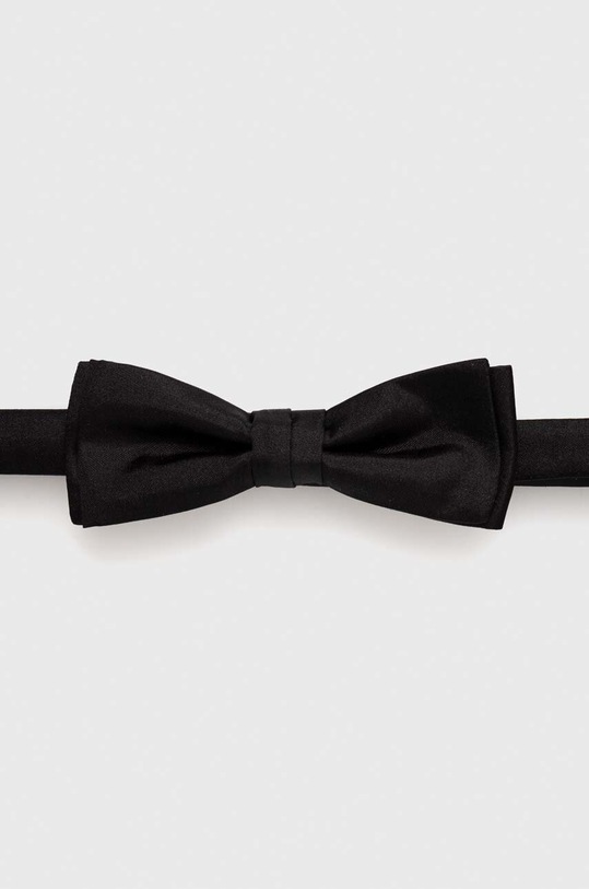 Svilena leptir mašna BOSS crna 50480291