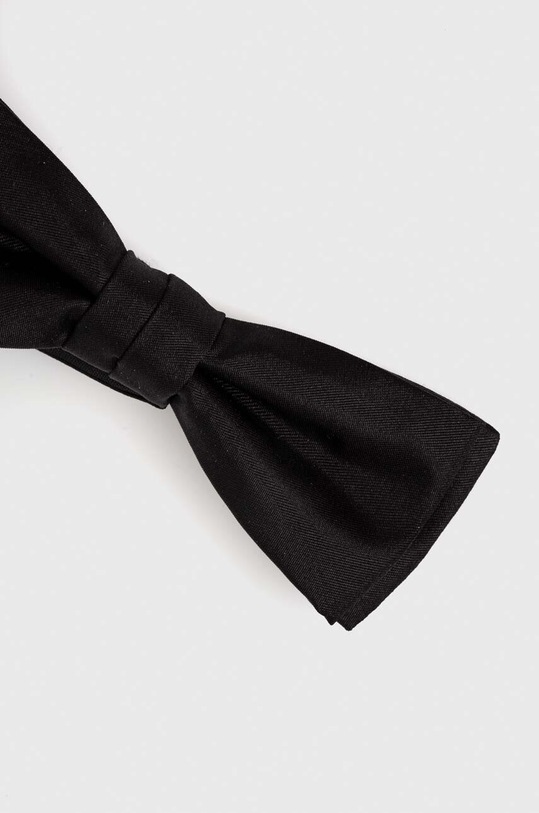 Svilena leptir mašna BOSS 50480291 crna AA00